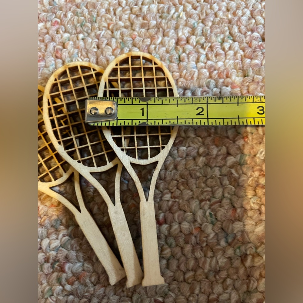 Wooden Tennis Rackets - Picture 3 of 3